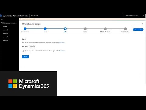 How to provision Dynamics 365 Omnichannel for Customer Service