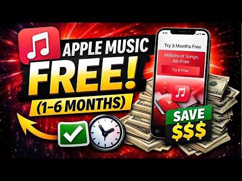 How to Get Apple Music Free Trial (1–6 Months Free!) Step by Step (2026)