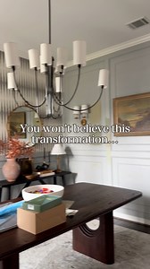 Still one of my favorite transformations!! I absolutely loved making this room come to life and especially loved being able to use my own wallpaper🥰 #diyhome #diningroominspo #HomeImprovementTips #interiordesignideas #wallpaperdecor | Pennies for a Fortune