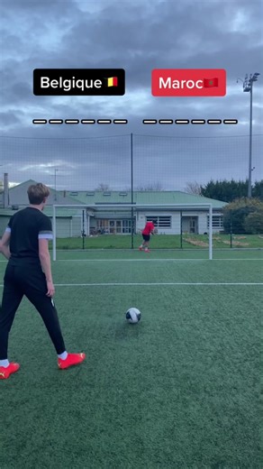 Exciting Football Match Between Belgium and Morocco