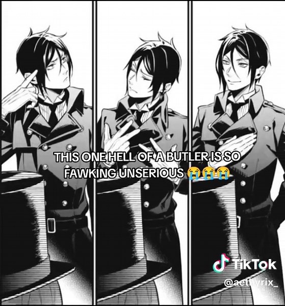 Il butler Sebastian Michaelis: Momenti esilaranti