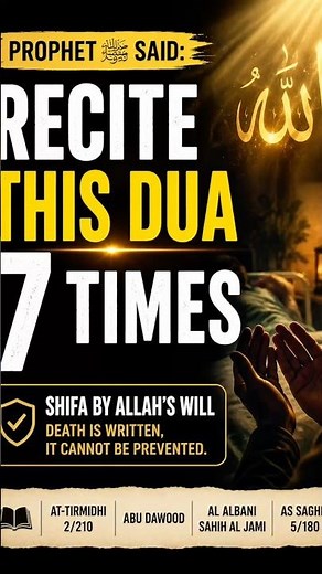 THIS DUA CAN BRING SHIFA 🤍 | Powerful Dua For Healing