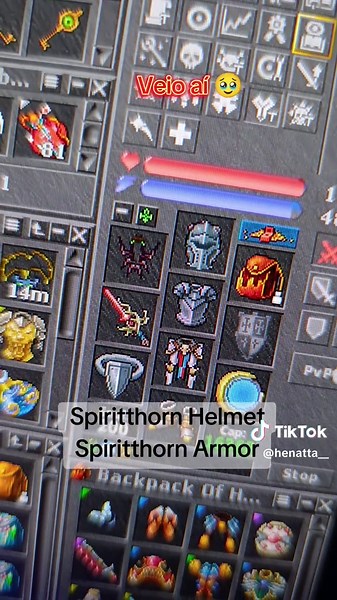 Descubra o poder do Spiritthorn em Tibia
