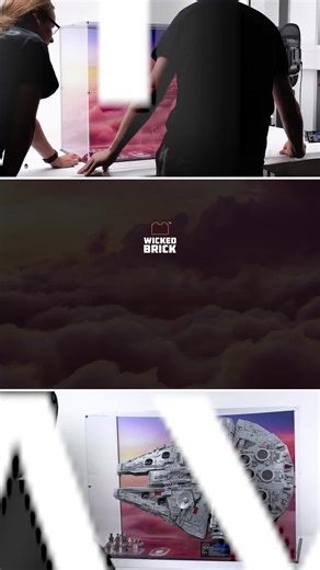 Premium Display Case for LEGO Star Wars UCS Falcon