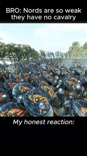 BRO: Nords are so weak they have no cavalry, my honest response #mountandblade #warsails