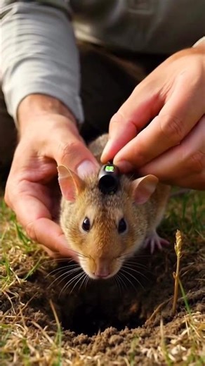 Animal POV Camera Inside a Mouse Burrow — You Won't Believe This