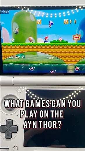 What games can you play on the AYN Thor? #aynthor #retrogaming #3ds