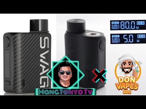 VAPORESSO SWAG II MOD Unboxing | MangTonyoTv