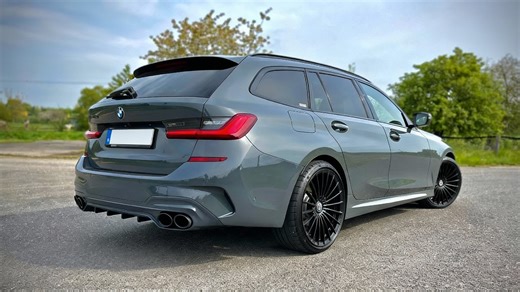 BMW Alpina B3 Touring Unleashed at Full Speed