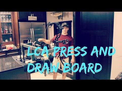 Last Chance Archery Press and Draw Board