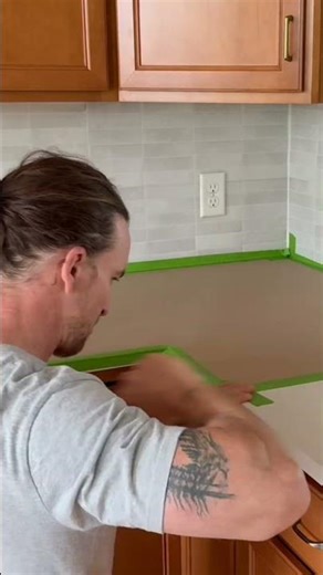 Prepping Countertops For Cabinet Painting