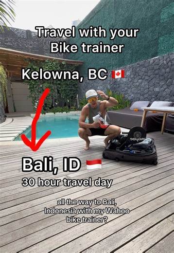 Indoor Bike Training: From Kelowna to Bali for Ironman