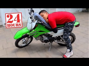 24 HOURS ON A DIRT BIKE 🏍️ FamousTubeFamily