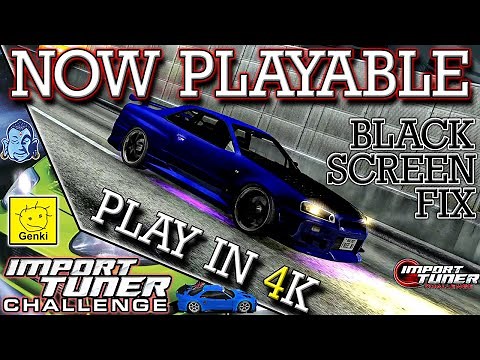 How to FIX Import Tuner Challenge on Xenia & Play it in 4K | ITC Black Screen Fix 2024
