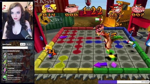 ♡ Crash Bash (PS1) / Retro Achievements :) !school ♡