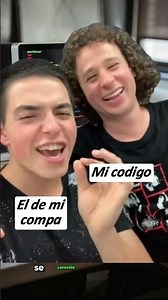 Mi código y el código de mi compañero de clase de informática :)