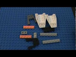 How to make a lego canoe