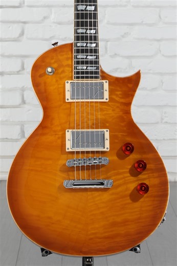 ESP Eclipse USA Electric Guitar - Tea Sunburst, Sweetwater Exclusive