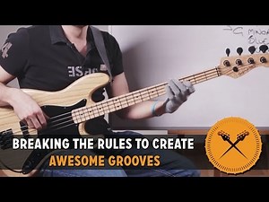 Breaking the rules to create awesome grooves "Groove Analysis" /// with Scott's Bass Lessons (L#109)