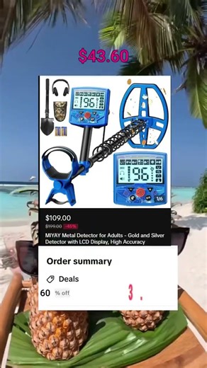 MIYAY Metal Detector for Adults #newyearnewaura