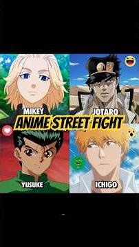 Anime Street Fight Versus Match