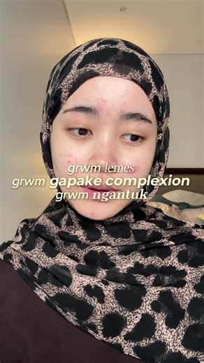 kenapa NGANTUK BGT grwm kali ini (maaf)