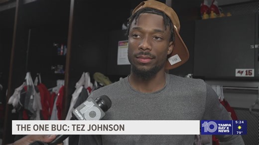 Bucs' Tez Johnson talks stepping up on the field, embracing the fanbase and return of Bucky Irving
