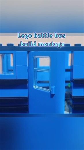 lego battle bus build montage #lego #fortnite #legostopmotion