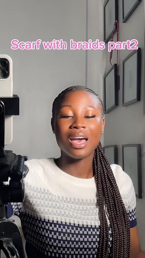 Scarf Tutorial: How to Tie Your Scarf with Braids | Easy and Stylish