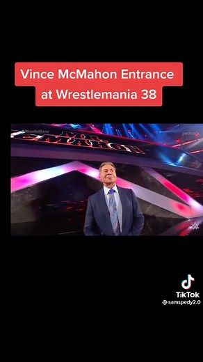 Vince McMahon WrestleMania 38 Grand Entrance at WWE