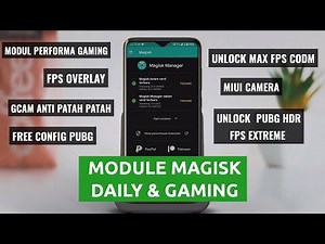 MODULE MAGISK DAILY & GAMING | REDMI NOTE 8 PRO