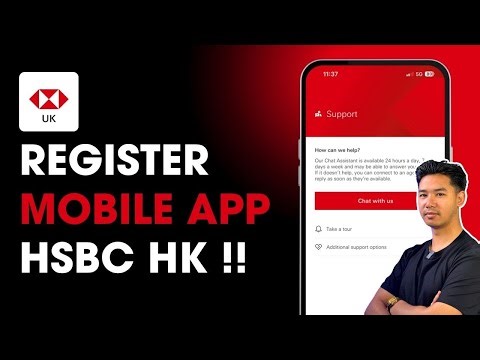 How to Register HSBC UK Mobile App