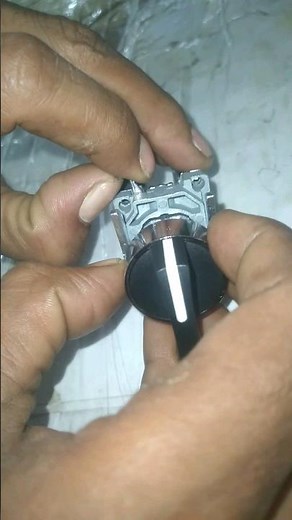 How to open and install the selector switch #electrical #