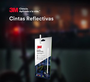 🚴Con las Nuevas Cintas Reflectivas 3M tus recorridos son más seguros. ¡Mayor visibilidad y son fáciles de instalar! Visita nuestra página: https://bit.ly/ChileCintasReflectivas3M #3MCienciaAplicadaAlaVida #SeguridadVial #HazteNotar | 3M