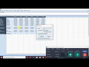 Summary Statistics using EViews