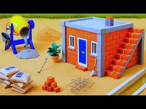 Mini Beautiful House Construction – Full Step by Step Build
