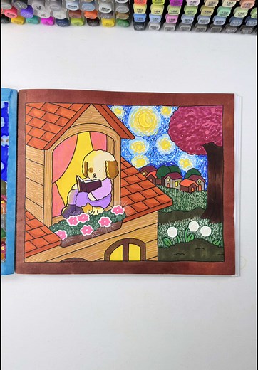 Pintando A Noite Estrelada de Van Gogh com Bobbie Goods