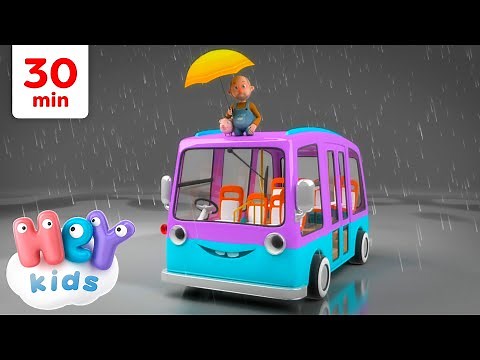 Die Räder vom Bus 🚌 | Lieder für Kinder | HeyKids Kinderlieder TV