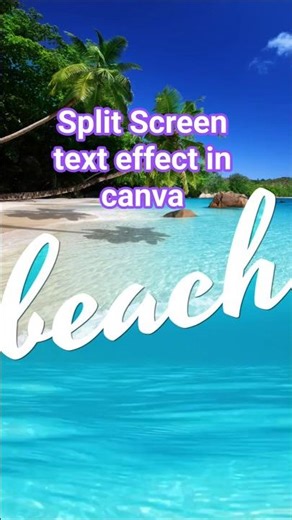 split image & video through typography effect.Want to know how? Catch the next reel. #shorts