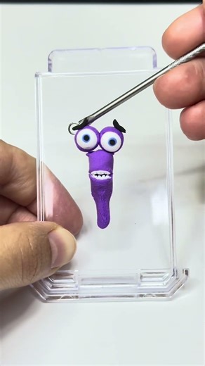 Fear from Inside Out Made of Clay