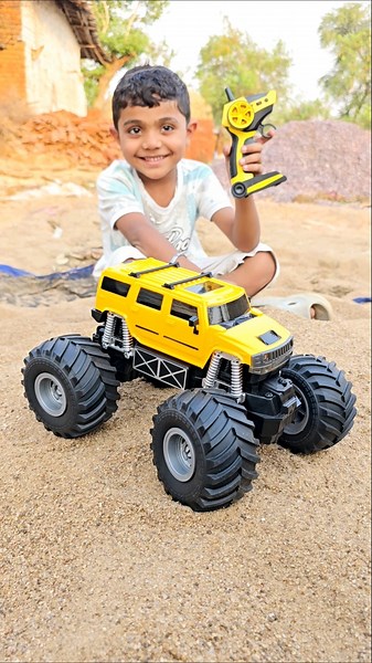 Accident New Rc Hummer EV Car 4x4 Unboxing Video | CS Toy