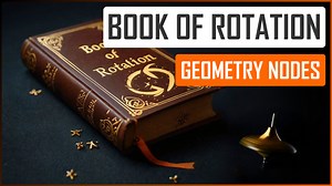 Book of Rotation in geometry nodes - Blender project