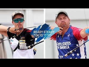 Germany v USA – recurve mixed team 1st round | Tokyo 2020 Olympic Test
