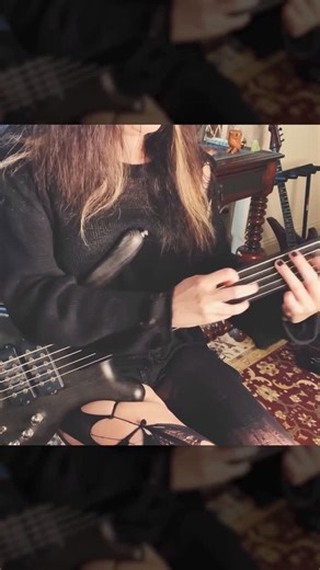 Eve on Instagram: "The full bass playthrough for bahamut is up now on YT ✨ #bass #fretless #fretlessbass #warwick #instrumental"