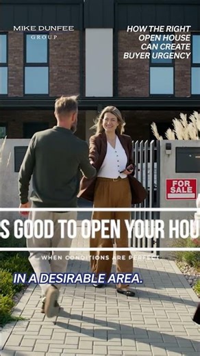 How the right open house can create buyer urgency #realestatemarket