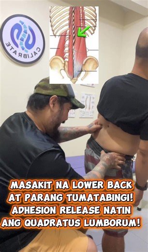 𝐌𝐚𝐬𝐚𝐤𝐢𝐭 𝐚𝐧𝐠 𝐥𝐨𝐰𝐞𝐫 𝐛𝐚𝐜𝐤 𝐚𝐭 𝐭𝐮𝐦𝐚𝐭𝐚𝐛𝐢𝐧𝐠𝐢 𝐧𝐚? 😣 Kapag may adhesions, humihila ang tissues kaya naapektuhan ang posture at galaw. Sa 𝐀𝐝𝐡𝐞𝐬𝐢𝐨𝐧 𝐑𝐞𝐥𝐞𝐚𝐬𝐞 𝐓𝐡𝐞𝐫𝐚𝐩𝐲 ng Calibrate, we do 𝟐–𝟑 𝐩𝐚𝐬𝐬𝐞𝐬 𝐬𝐚 𝐚𝐫𝐞𝐚𝐬 na may adhesions para unti-unting mapaluwag at mabasag ang restrictions, supporting better movement, step by step. 📩 DM us to book your session 📍Imus, Cavite ✨ Time to Move, Time to Calibrate #foryou #fyp #cavite #adhesionreleasephil