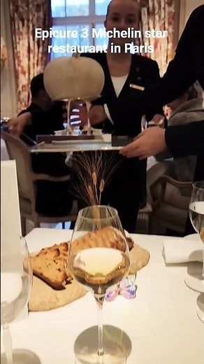 Epicure 3 Michelin star restaurant in Paris #michelinstar #finedining #paris #michelinstars