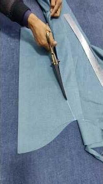 kurti sleeve cutting Master Tailor