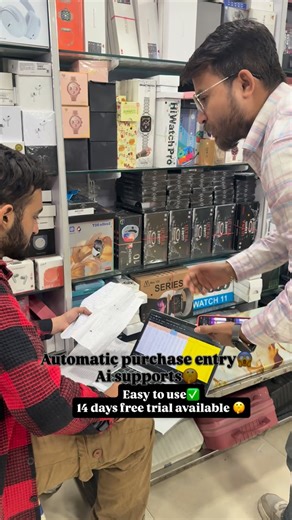 Deepak Thakur on Instagram: "Ai supports stock management system and click picture and upload purchase entry ✅ Best billing app- mybillbook app. Available on App Store, Play Store and Website 😱 MyBillBook"