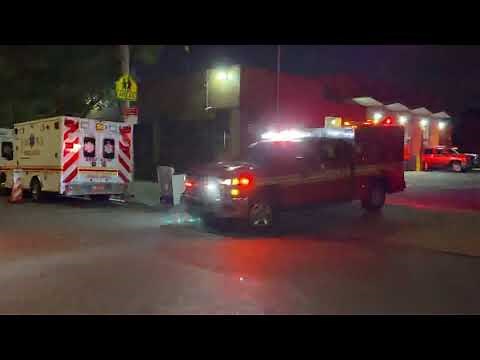 BRAND NEW FDNY EMS BRONX TACTICAL RESPONSE GROUP CONDITIONS UNIT 82 RESPONDING FROM QUARTERS IN NYC.